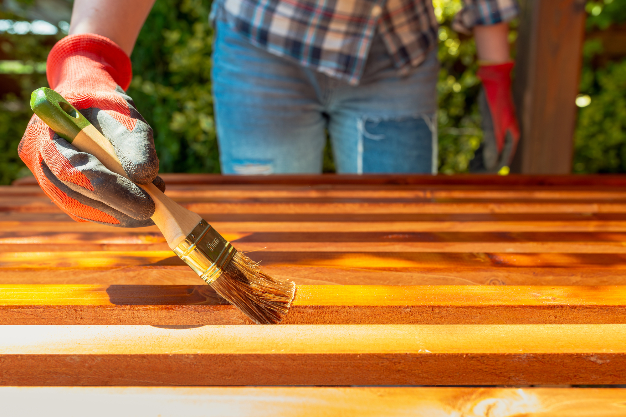 professional wood staining benefits